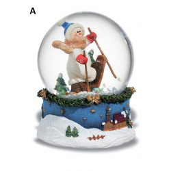 Boule de neige figurine Bonhomme de neige