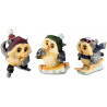 Lot de 3 figurines Hibou des Montagnes
