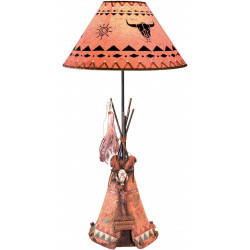 Lampe Indien Tipi - 67 cm