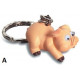 Porte clé Figurine Cochon Rigolo