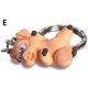 Porte clé Figurine Cochon Rigolo