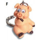 Porte clé Figurine Cochon Rigolo