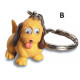 Porte clé figurine chien rigolo Yeux mobiles