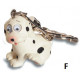 Porte clé figurine chien rigolo Yeux mobiles