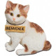 Figurine chat Bienvenue - 17 cm