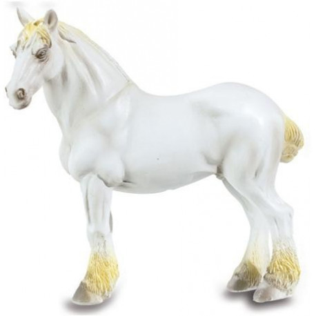 Figurine Cheval lourd - 11 cm