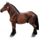 Figurine Cheval lourd - 11 cm