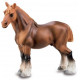 Figurine Cheval lourd - 11 cm