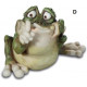 Statuette Crapaud rigolo - humoristique - 10 cm