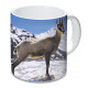 Lot de 2 mugs Chamois Bouquetin en céramique