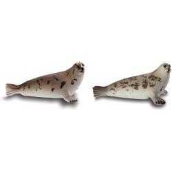 Lot de 2 Figurines Phoque