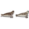 Lot de 2 Figurines Phoque