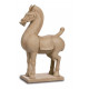 Reproduction : Statuette Cheval Han - 18 cm