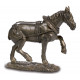 Reproduction : Statuette Cheval Clydesdale - 19 cm